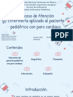 PAE Aplicado Al Paciente Con Paro Cardiaco.