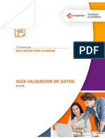 Guía - Validación de Datos