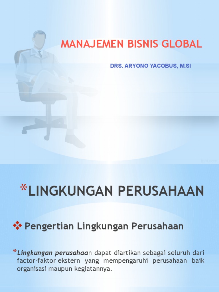 LINGKUNGAN PERUSAHAAN | PDF