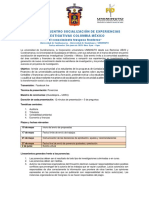 Terminos de Referencia para Elaborar Ponencia