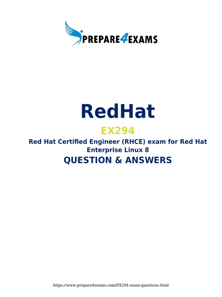 EX294 RHCE Exam Questions & Answers | PDF | Home & Garden | Computers