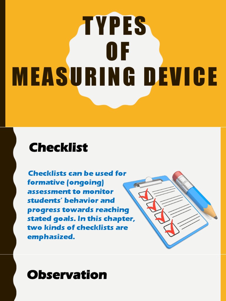 Measuring Device PDF Interview Psychology