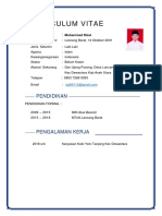 CV. Muhammad Rizal