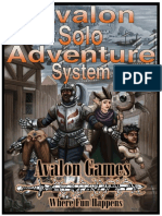 Avalon Solo Adventure System - Core Rules