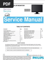 SERVICE MANUAL COLOR MONITOR NEC MultiSync 20WGX2 MODEL ID : 20WGX2-BK