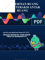 7.2 Pengertian Ruang Dan Interaksi Antar Ruang