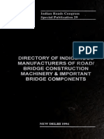 IRC SP 29-1994 Directory of Indegeneous Manufacturers