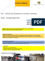 Seguridad y Salud en en Trabajo