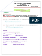 STD 4 - English WS 6 - Apr