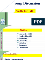 Group Discussion: Skills For GD