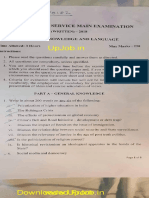 Delhi Judicial Service Mains Exam Question Paper 2018