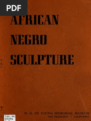African Negro Sculpture (1948)