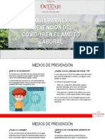 Guia para La Prevencion Del Coronavirus - Viña Ocucaje