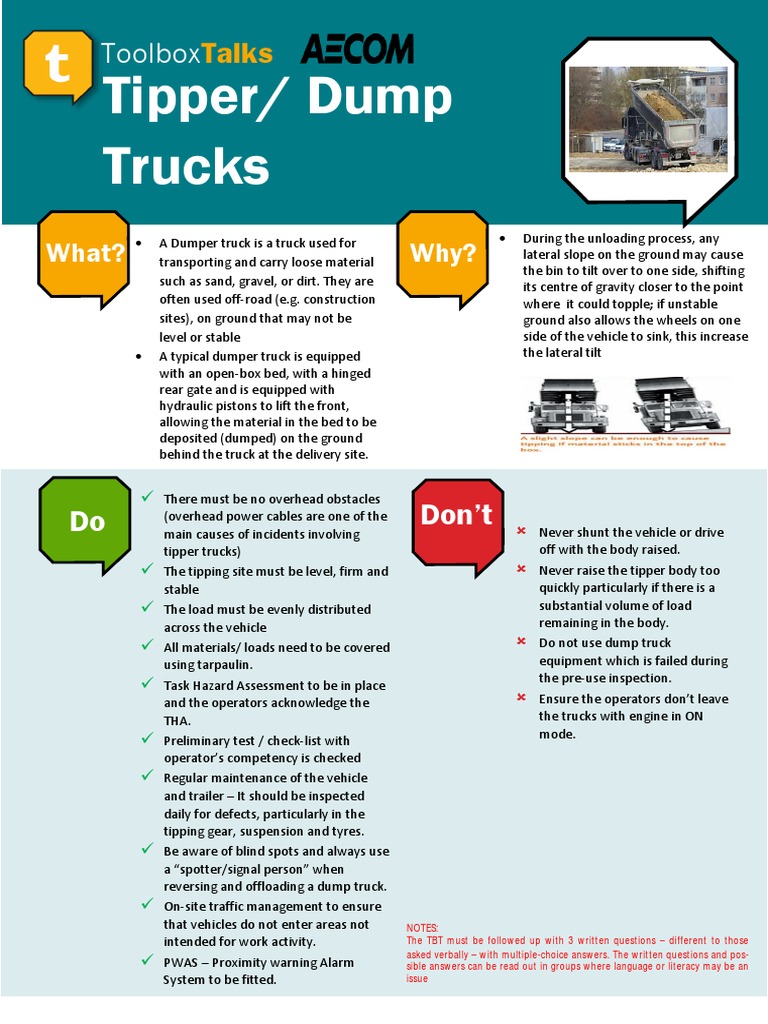 Dump Truck TBT | PDF | Truck | Vehicles