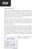 Arduino Report