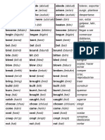 irregular verbs