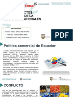 CONFLICTOS RESULTANTES DE LAS POLÍTICAS COMERCIALES1