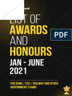 List of And: Awards Honours