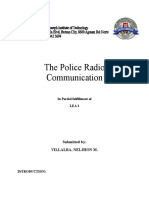The Police Radio Communication: in Partial Fulfillment of Lea 3