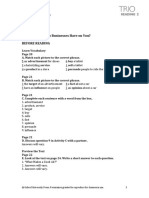 Trio Reading 2 Unit 1 Answer Key