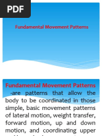 Fundamental Movement Patterns