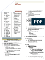 Safety On The Clinical Microbiology Laboratory: Outline