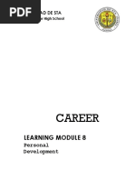 Career: Learning Module 8