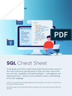 SQL Cheat Sheet Websitesetup