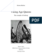 Kirsten Ruffoni - "Viking Age Queens The Example of Oseberg" (Master's Thesis, University of Oslo, 2011)