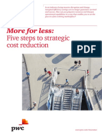 Firing on All Cylinders Five Steps to Strategic Cost Reduction