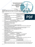 Fourth Periodic Examination Health 8