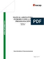 Manual Introduccion A La Programacion V7.3