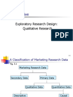 CH 5. Exploratory Research Design - Qualitative Research