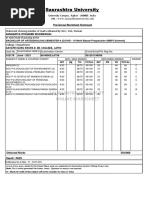 RPT STD Marksheet