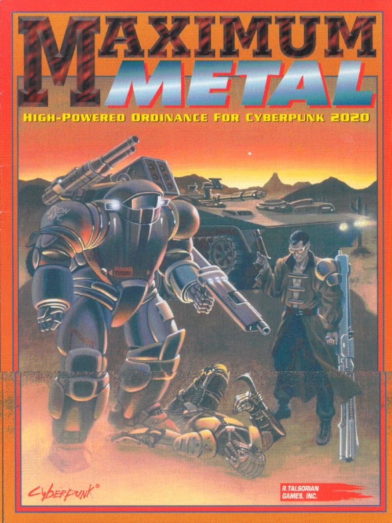 Cyberpunk 2020 - Maximum Metal | PDF