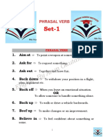 39719PhrasalVerbSet 1 (PDF) Crwill