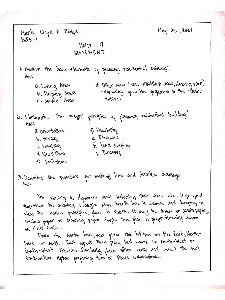 Unit 9 Assessment PDF