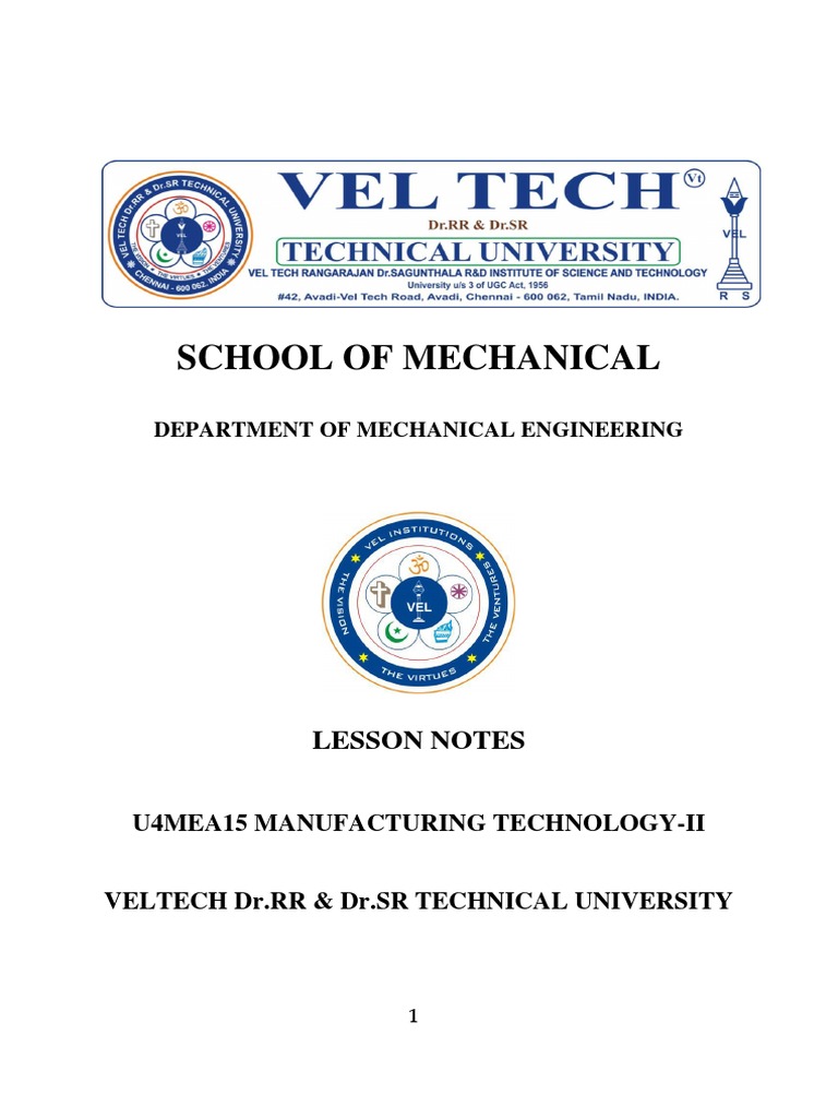 Machine Tools | PDF | Machining | Screw