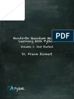 Dr. Frank Zickert - Hands-On Quantum Machine Learning With Python Volume 1 - Get Started-PYQML (2021)