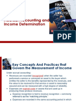 Accrual Accounting and Income Determination