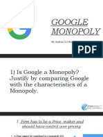 Google Monopoly: - by Section C2 (Group 3)