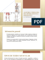 Anatomia y Fisiologia Del Sistema Musculo Esqueletico