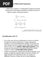 Introduction To Differential Equations