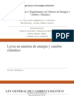 Normas Leyes y Reglamentos en Materia de Energía... 1