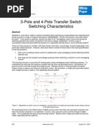 Download 3-Pole and 4-Pole Transfer Switch Switching Characteristics by EATON by Ben E SN52209627 doc pdf