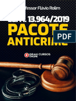 Lei N 13.964 19 Pacote Anticrime