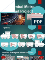 Mumbai Metro Rail Project: Group - 1 PGPF