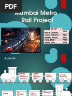 Mumbai Metro Rail Project: Group - 8