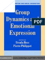 Group Dynamics and Emotional Expression Studies in Emotion and Social Interaction