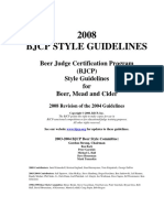 BJCP Style Guidelines (Inglês)